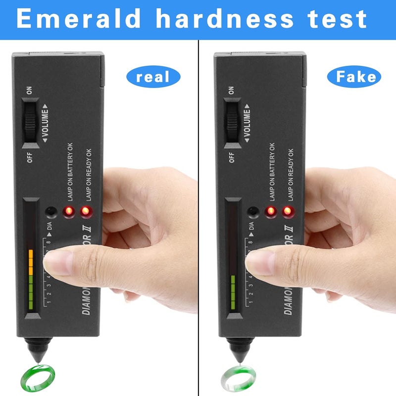 EWUHRY Portable Thermal Conductivity Meter Drill Pen High Accuracy Diamond Gem Detector Diamond Tester Professional Jewelry Tester,Detection and Identification of The Authenticity of Diamond Crystal Tools - Image 5